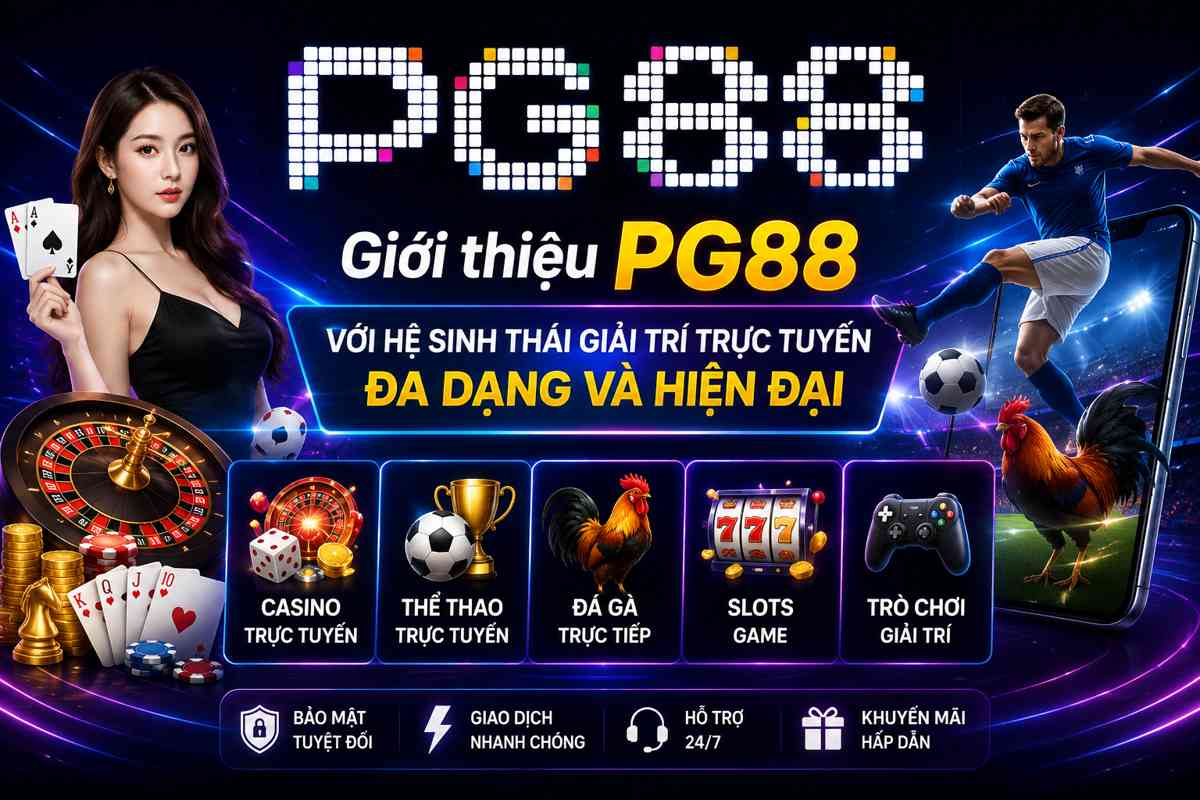 Giới thiệu PG88 với hệ sinh thái giải trí trực tuyến đa dạng và hiện đại